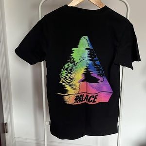 PALACE Black T-Shirt with Rainbow Logo ✨bundle for $9